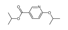 isopropyl 6-isopropoxynicotinate Structure