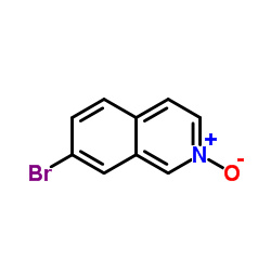 7-bromoisoquinolin-2-ium-2-olate结构式