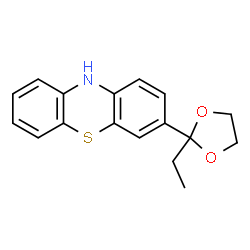 2-ETHYL-2-(FENOTHIAZIN-3-YL)-DIOXALANE Structure