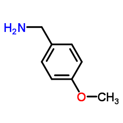 4-Methoxybenzylamine structure