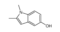 1,2-二甲基-1H-吲哚-5-醇结构式
