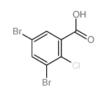 Benzoic acid,3,5-dibromo-2-chloro- picture