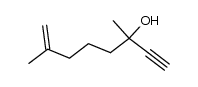 3,7-Dimethyl-7-octen-1-yn-3-ol structure