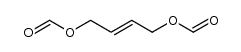 Bisformic acid 2-butene-1,4-diyl ester structure