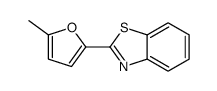 Benzothiazole, 2-(5-methyl-2-furanyl)- (9CI) Structure