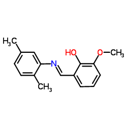 2-{(E)-[(2,5-Dimethylphenyl)imino]methyl}-6-methoxyphenol picture