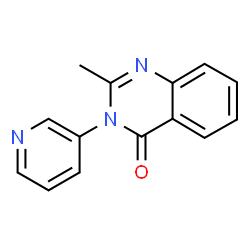 2-METHYL-3-(PYRIDIN-3-YL)QUINAZOLIN-4(3H)-ONE Structure