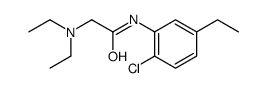 N-(2-chloro-5-ethylphenyl)-2-(diethylamino)acetamide结构式