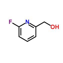 6-Fluoro-2-pyridinemethanol Structure
