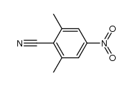 4-Nitro-2,6-dimethyl-benzonitril结构式