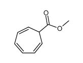 2,4,6-Cycloheptatriene-1-carboxylicacid,methylester(6CI,8CI,9CI) structure