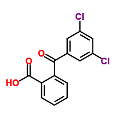 2-(3,5-Dichlorobenzoyl)benzoic acid结构式