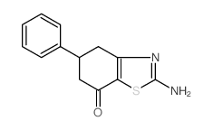 2-Amino-5-phenyl-5,6-dihydro-1,3-benzothiazol-7(4H)-one Structure