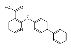 2-(4-phenylanilino)pyridine-3-carboxylic acid Structure