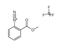 2-(methoxycarbonyl)benzenediazonium tetrafluoroborate结构式