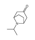 8-(1-甲基乙基)-8-氮杂双环[3.2.1]辛-3-酮结构式