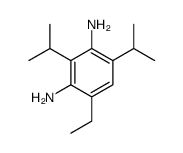 4-ethyl-2,6-di(propan-2-yl)benzene-1,3-diamine结构式