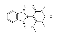 1H-Isoindole-1,3(2H)-dione,2-[1,2,3,4-tetrahydro-1,3-dimethyl-6-(methylamino)-2,4-dioxo-5-pyrimidinyl]- picture