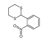 2-(2-nitrophenyl)-1,3-dithiane Structure