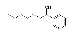 2-butoxy-1-phenyl-ethanol Structure