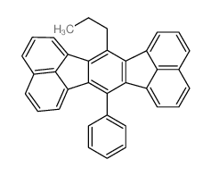7-Phenyl-14-n-propyl-acenaphtho<1,2-k>fluoranthene Structure