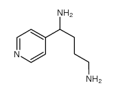 1-吡啶-4-基-1,4-丁二胺结构式