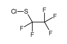 1,1,2,2,2-pentafluoroethyl thiohypochlorite Structure