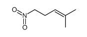 1-nitro-4-methyl-3-pentene Structure