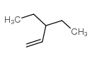 1-Pentene, 3-ethyl- Structure