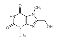 8-(hydroxymethyl)-3,7-dimethyl-purine-2,6-dione picture