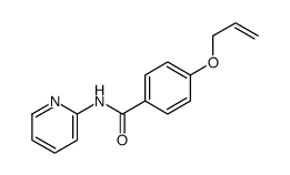 4-prop-2-enoxy-N-pyridin-2-ylbenzamide结构式