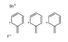 tribenzylfluorostannane Structure