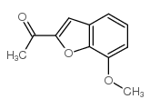 2-acetyl-7-methoxybenzofuran Structure
