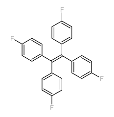 1-fluoro-4-[1,2,2-tris(4-fluorophenyl)ethenyl]benzene结构式