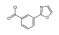 3-(1,3-oxazol-2-yl)benzoyl chloride Structure