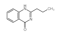 4(3H)-Quinazolinone,2-propyl- Structure