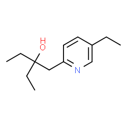 2-Pyridineethanol,alpha,alpha,5-triethyl-(9CI) Structure