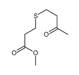 methyl 3-(3-oxobutylsulfanyl)propanoate Structure