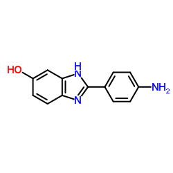 2-(4-AMINO-PHENYL)-1 H-BENZOIMIDAZOL-5-OL structure