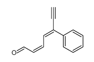 5-phenylhepta-2,4-dien-6-ynal结构式