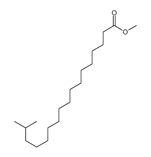 16-METHYLHEPTADECANOIC ACID METHYL ESTER structure