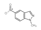 1-methyl-5-nitro-indazole structure
