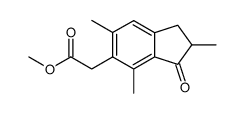 2-p-Methoxyphenyl-2-m-methoxybenzoylessigsaeureaethylester Structure