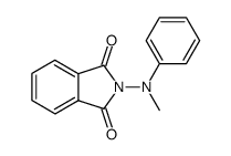 2-(N-methyl-N-phenylamino)-1H-isoindole-1,3(2H)-dione Structure