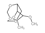 2-methoxy-3-methyl-4,6,9,11-tetraoxabicyclo[5.4.0]undecane结构式