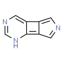 1H-Pyrrolo[3,4:3,4]cyclobuta[1,2-d]pyrimidine (9CI)结构式