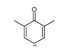 2,6-dimethyl-1-oxo-2,5-cyclohexadien-4-ylidene结构式
