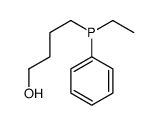 4-[ethyl(phenyl)phosphanyl]butan-1-ol结构式