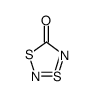 1-Thia-3-thia(IV)-2,4-diazacyclopenta-2,3-diene-5-one结构式
