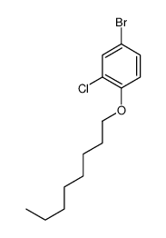 4-bromo-2-chloro-1-octoxybenzene Structure